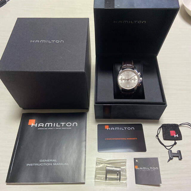 Hamilton(ハミルトン)のハミルトン　ジャズマスター　オートクロノ メンズの時計(レザーベルト)の商品写真