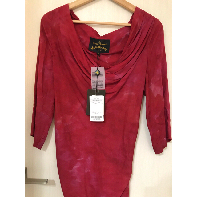Vivienne Westwood(ヴィヴィアンウエストウッド)のヴィヴィアン ウエストウッド アングロマニア　赤　☆ドレス☆  レディースのフォーマル/ドレス(ミディアムドレス)の商品写真