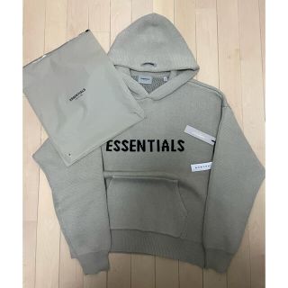 エッセンシャル(Essential)の【新品】essentials パーカー　XLサイズ(パーカー)