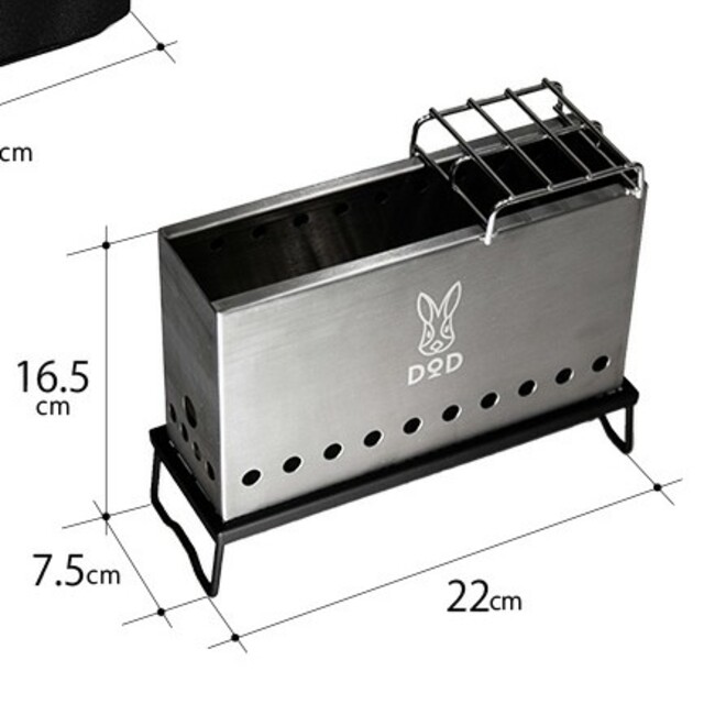 DOPPELGANGER(ドッペルギャンガー)の【mic.様専用】DOD プチもえファイヤー スポーツ/アウトドアのアウトドア(ストーブ/コンロ)の商品写真