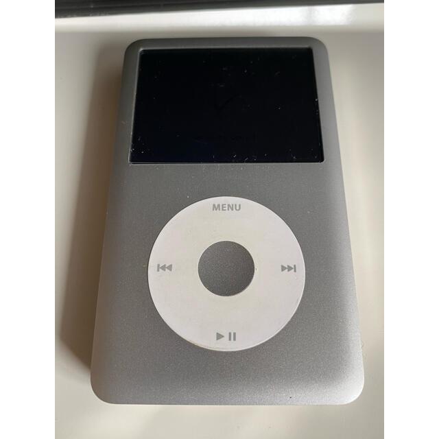 iPod(アイポッド)の【ルーモ様ご成約】iPod Classic 160GB シルバー 中古 スマホ/家電/カメラのオーディオ機器(ポータブルプレーヤー)の商品写真