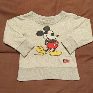 エフオーキッズ(F.O.KIDS)のFO kids DISNEY ディズニー ミッキーマウス プリントスウェット(トレーナー)