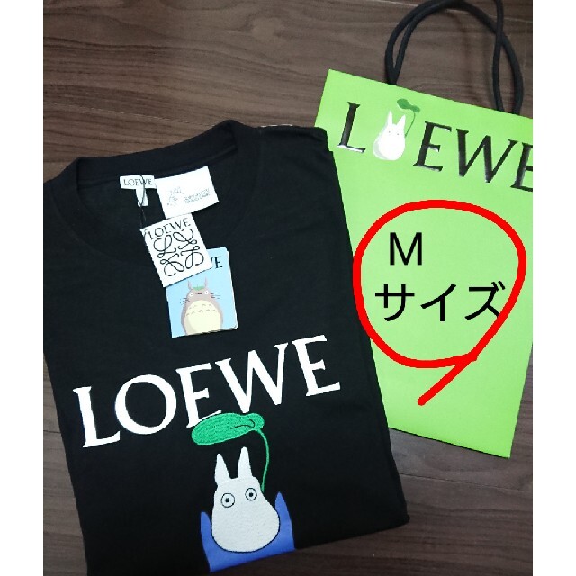 紗栄子着用 新品 ロエベ トトロ Tシャツ Mサイズ LOEWE コラボ