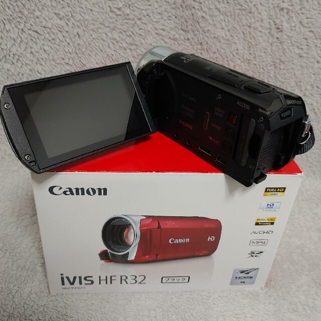 美品】canon iVIS HF R32 HDDビデオカメラ+編集セット