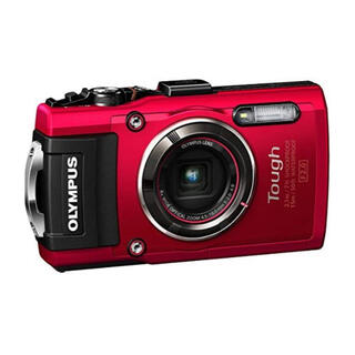 オリンパス(OLYMPUS)の新品　OLYMPUS デジタルカメラ STYLUS TG-4 Tough レッド(コンパクトデジタルカメラ)
