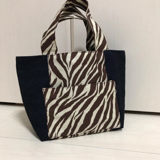 ミニトートバック　ハンドメイド☺︎(バッグ)