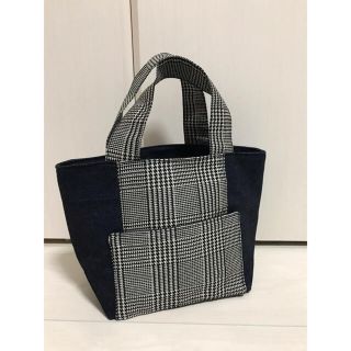 ミニトートバック　ハンドメイド☺︎(バッグ)