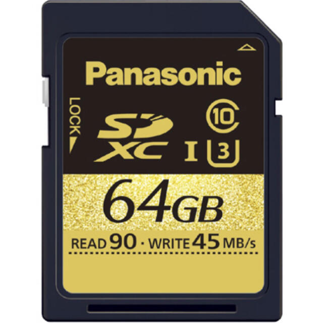 新品★Panasonic SDXCカード RP-SDUC64GJK 64GB