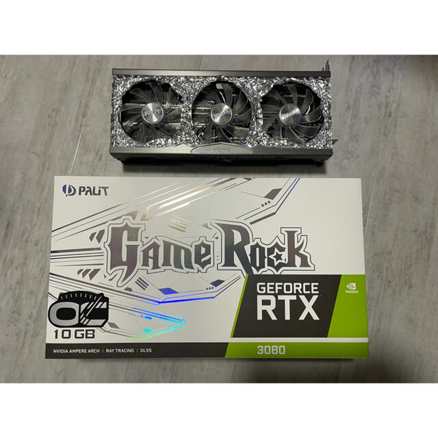 PCパーツRTX3080 game rock oc 10g