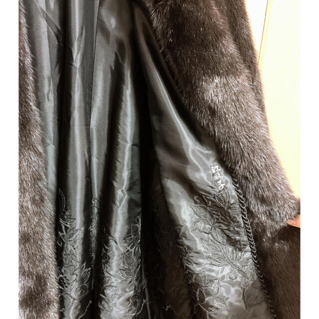 ミンク　ファーコート レディースのジャケット/アウター(毛皮/ファーコート)の商品写真