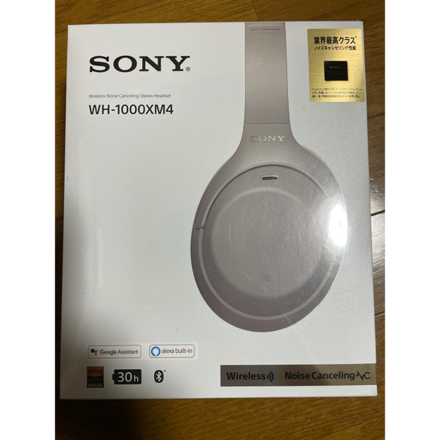 新品 SONY WH-1000XM4 プラチナシルバー 1