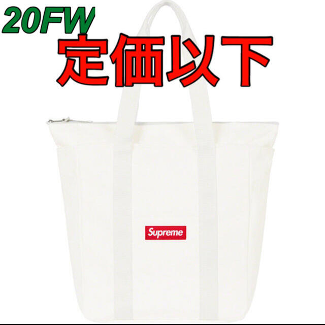 Supreme Supreme Canvas Tote キャンバス トート トートバッグ 白の通販 By Mint S Shop シュプリームならラクマ