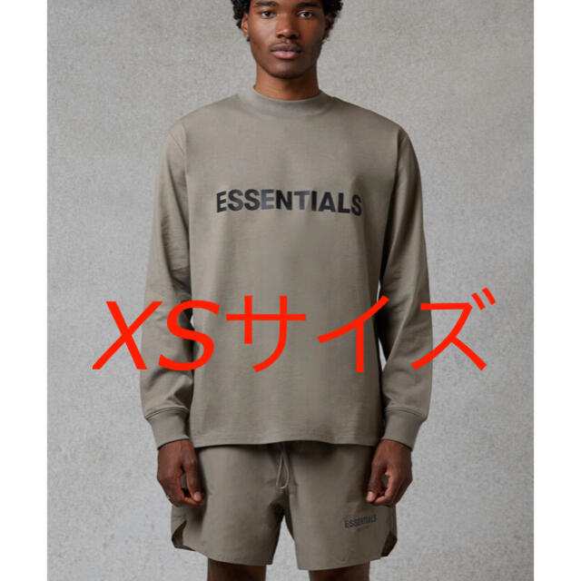 新品 fear of god essentials ロンtee XSサイズ