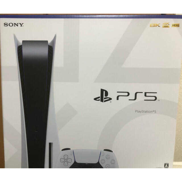 PlayStation(プレイステーション)のPS5 ディスクドライブ搭載 エンタメ/ホビーのゲームソフト/ゲーム機本体(家庭用ゲーム機本体)の商品写真