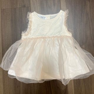 ザラキッズ(ZARA KIDS)のZara kidsチュールトップス★サイズ86(シャツ/カットソー)