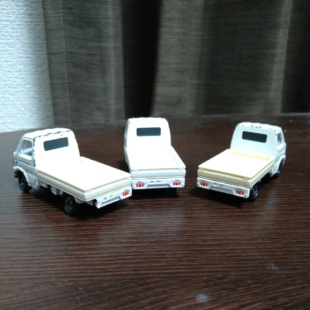Takara Tomy(タカラトミー)のトミカ 軽トラキャリートラック  3台セット エンタメ/ホビーのおもちゃ/ぬいぐるみ(ミニカー)の商品写真