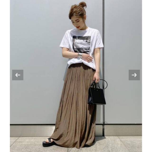 AP STUDIO サテンギャザースカート カーキ 美品 www.krzysztofbialy.com