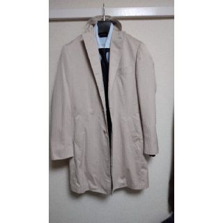 ビームス(BEAMS)のリングジャケットRING JACKETコットンチェスターコート　48 　ベージュ(チェスターコート)