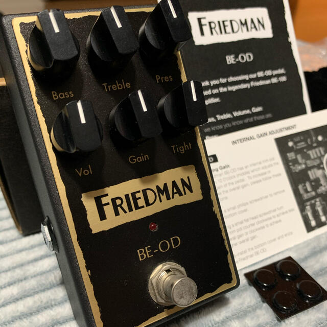 Freiedman BE-OD フリードマン オーバードライブエフェクター