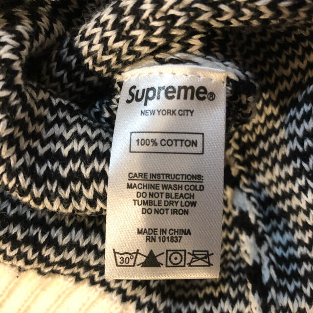 Supreme(シュプリーム)のsupreme back logo sweater XLサイズ メンズのトップス(ニット/セーター)の商品写真