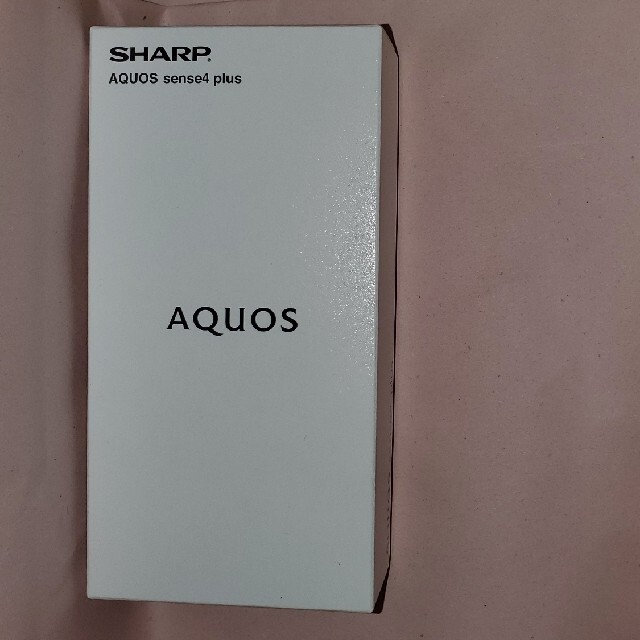 AQUOS sence4 plus ホワイト　SIMフリー　SH-M16