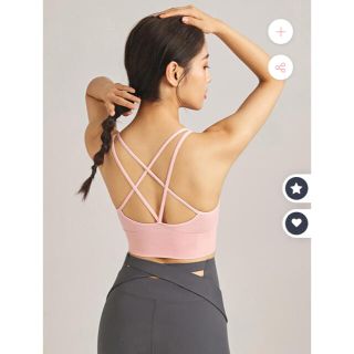 ルルレモン(lululemon)のonearts 美背　揺れない　スポーツブラ(ヨガ)