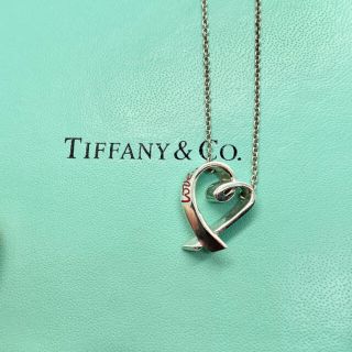 ティファニー(Tiffany & Co.)のTiffany& Co.  ティファニー パロマ ピカソ ラビングハート 赤(ネックレス)