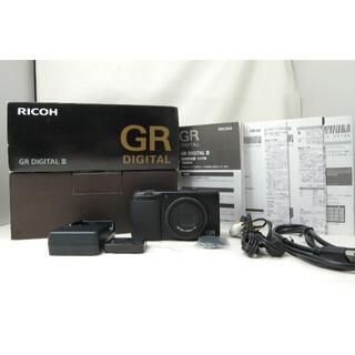 リコー(RICOH)の美品 リコー GR DIGITAL III 3012ショット #838143(コンパクトデジタルカメラ)