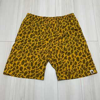 アベイシングエイプ(A BATHING APE)のBAPE レオパード ショーツ【APE エイプ ベイプ アベイシングエイプ 豹】(ショートパンツ)