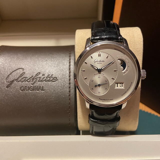 Glashutte Original(グラスヒュッテオリジナル)のyu様専用　GRASHUTTE ORIGINAL パノマティックルナ　自動巻 メンズの時計(腕時計(アナログ))の商品写真