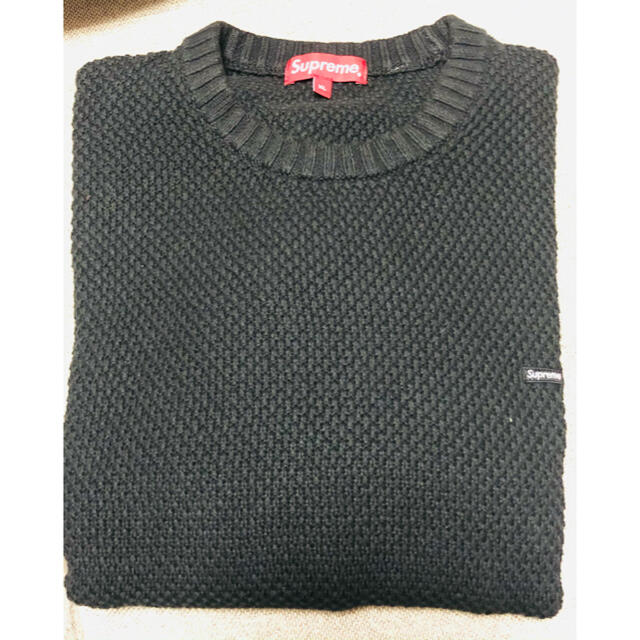 SUPREME 20AW Textured Small Box Sweater