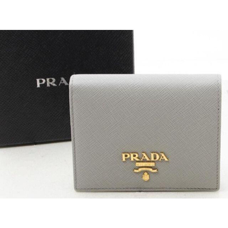 プラダ(PRADA)のPRADA プラダ 二つ折り財布 1MV204 未使用品(財布)