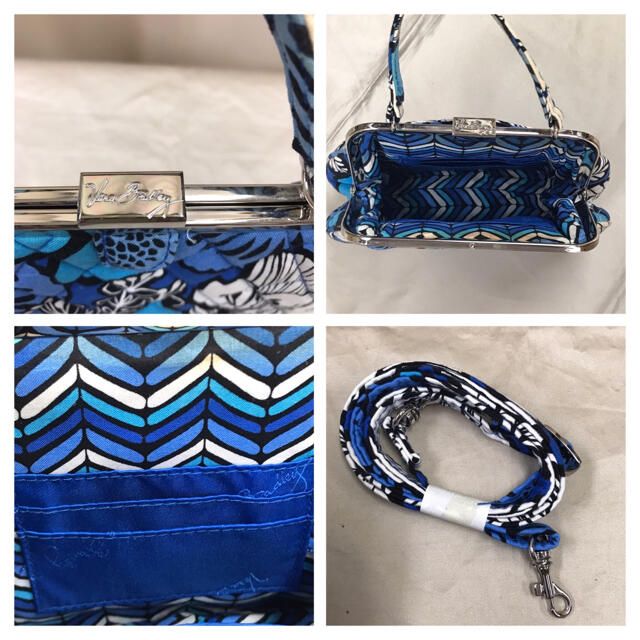 Vera Bradley(ヴェラブラッドリー)のVera Bradley ヴェラ　ブラッドリー　がま口2WAY ハンドバッグ レディースのバッグ(ハンドバッグ)の商品写真