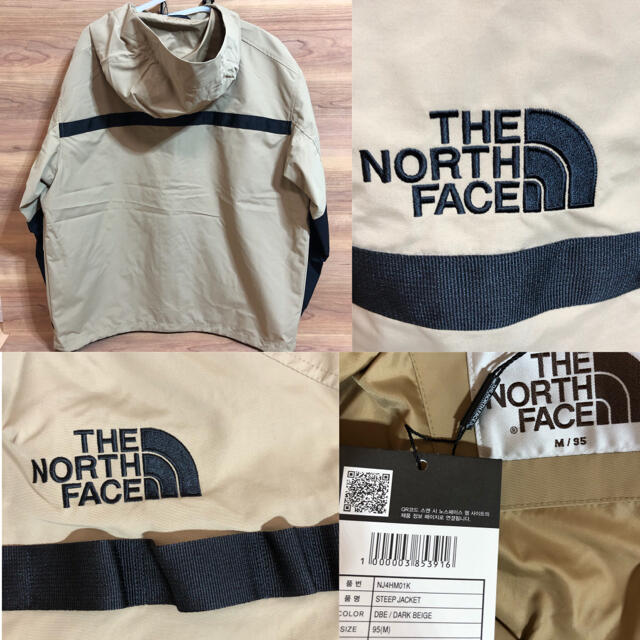 THE NORTH FACE(ザノースフェイス)の【新品タグ付き】ノースフェイス STEEP JACKET M メンズのジャケット/アウター(マウンテンパーカー)の商品写真
