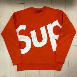 シュプリーム(Supreme)の送料込み 極美品 Sサイズ Supreme Sup Crewneck スウェット(スウェット)