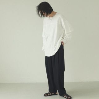 トゥデイフル(TODAYFUL)の新品 todayful Cotton Layered Long Tshirts(Tシャツ(長袖/七分))