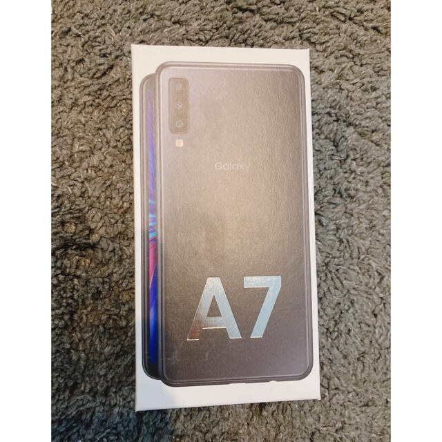 スマートフォン/携帯電話Galaxy A7 ブラック 64 GB SIMフリー