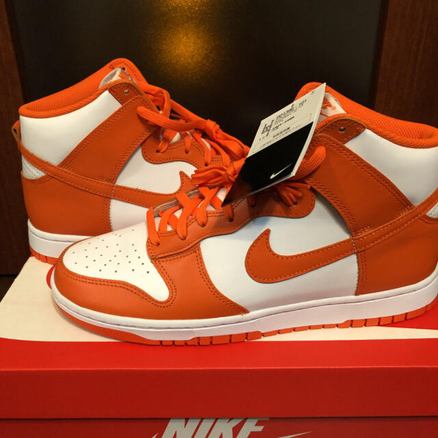 NIKE DUNK HIGH オレンジブレイズ-