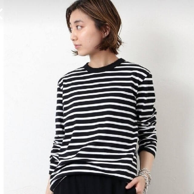 ドゥーズイエムクラス　CoCo stripe T N 5レディース