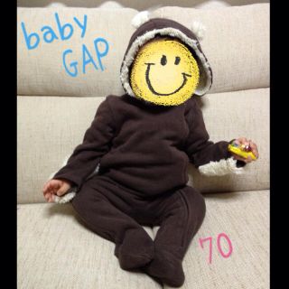 ギャップ(GAP)のbabyGAP クマカバーオール(カバーオール)