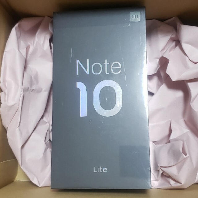 スマホ【新品未開封】Xiaomi Mi Note 10 Lite 64GB