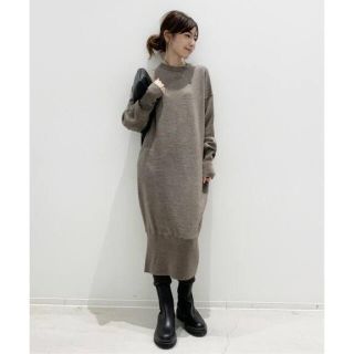 アパルトモンドゥーズィエムクラス(L'Appartement DEUXIEME CLASSE)のL'Appartement Mimore Knit 最終値下げ　ワンピ―ス(ロングワンピース/マキシワンピース)