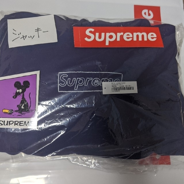 Supreme(シュプリーム)の最安値 KAWS chalk logo Hooded Sweatshirt メンズのトップス(パーカー)の商品写真