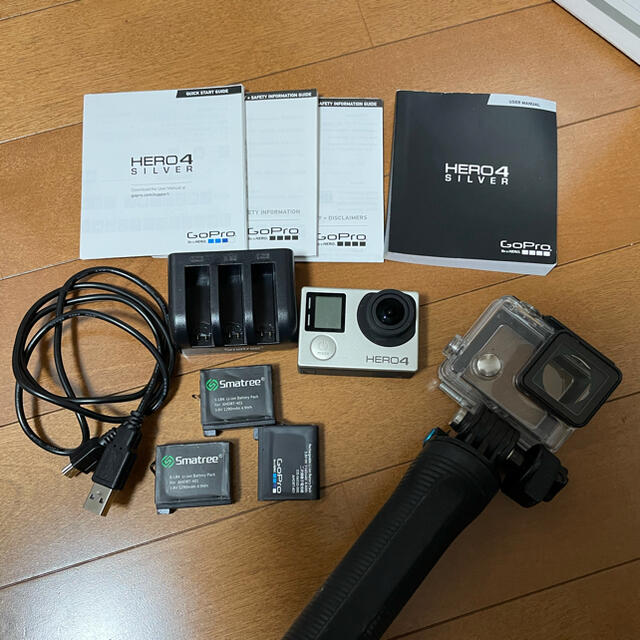 GoPro hero4silverコンパクトデジタルカメラ
