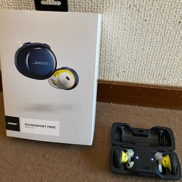 BOSE Bose SoundSport Free 黄色オーディオ機器