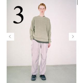 3 AURALEE  21ss NYLON FATIGUE PANTS