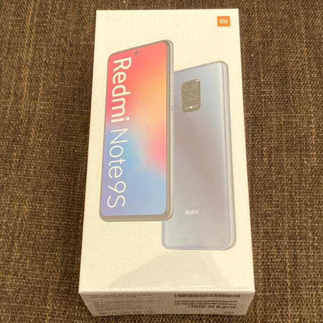 Redmi Note 9S オーロラブルー　SIMフリー