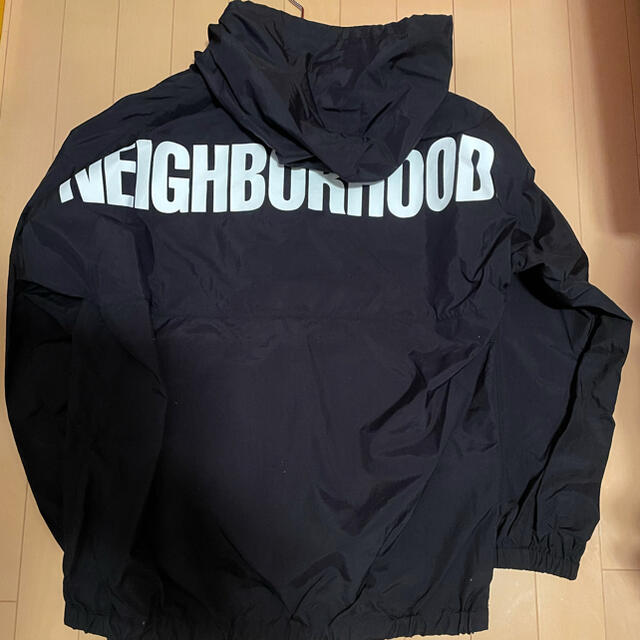 NEIGHBORHOOD ANORAK / N-JKTブラックSサイズ 21ss - ナイロンジャケット