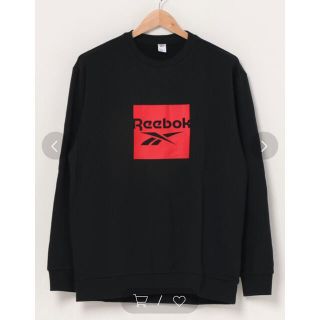 リーボック(Reebok)のスウェット トレーナー　リーボック  Reebok メンズ　ブラック　黒　XL(スウェット)