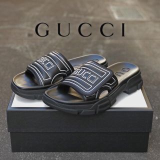 グッチ(Gucci)の新品・未使用 GUCCI スライドサンダル 10 メンズ(サンダル)